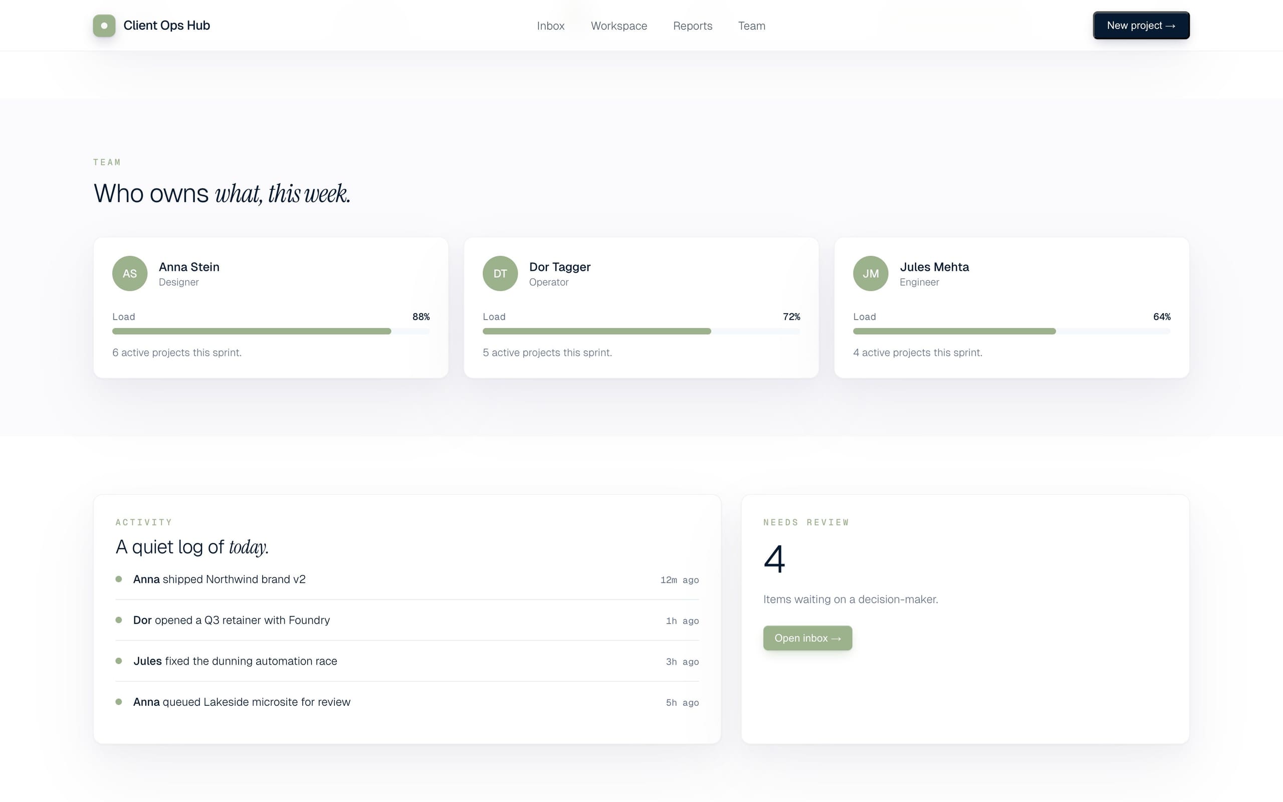 Approval flow