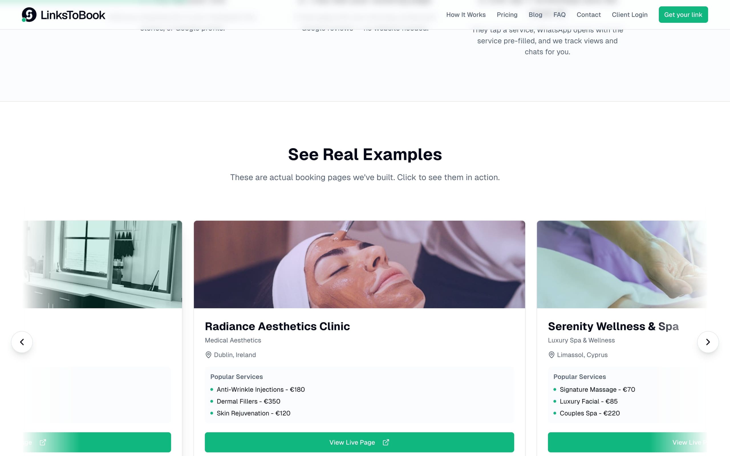 Service catalog